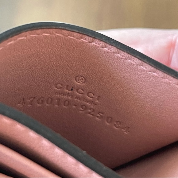 ❌SOLD❌ Gucci Microguccissima Card Holder Pink - Picture 7 of 7